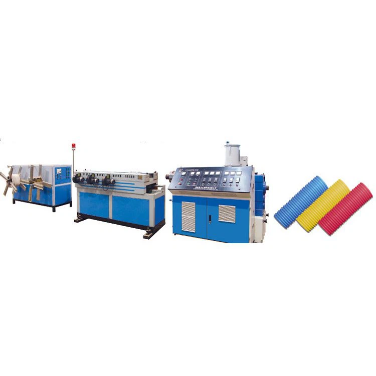 ছোট ব্যাস rug েউখেলান পাইপ উত্পাদন লাইন